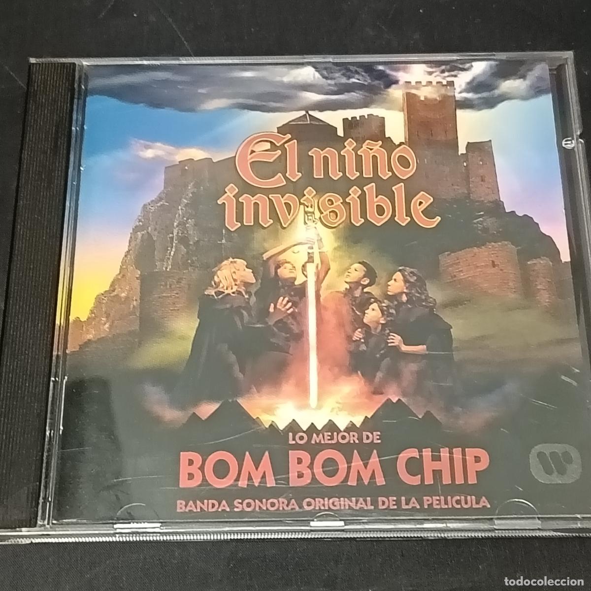 CDs de m&uacute;sica: Lo Mejor de BOM BOM CHIP - Banda Sonora de El Ni&ntilde;o Invisible. CD 1995