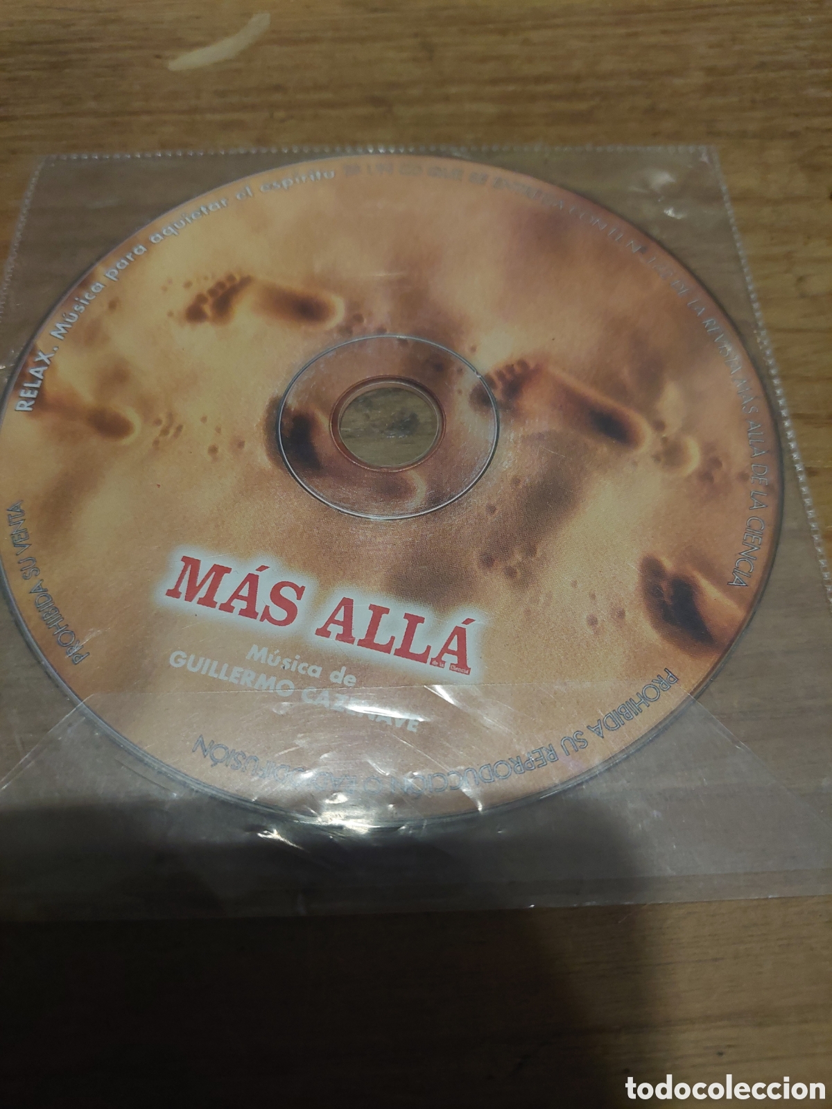 Music CDs: Cd Dicumentos sonoros ognis m&uacute;sica m&aacute;s all&aacute; Guillermo cazanave relax m&uacute;sica