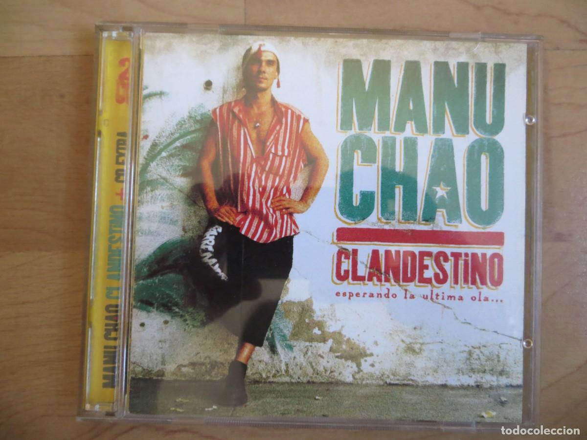 CDs de m&uacute;sica: Manu Chao - Clandestino (esperando la ultima ola...) (CD, Album, RE + CD-ROM)