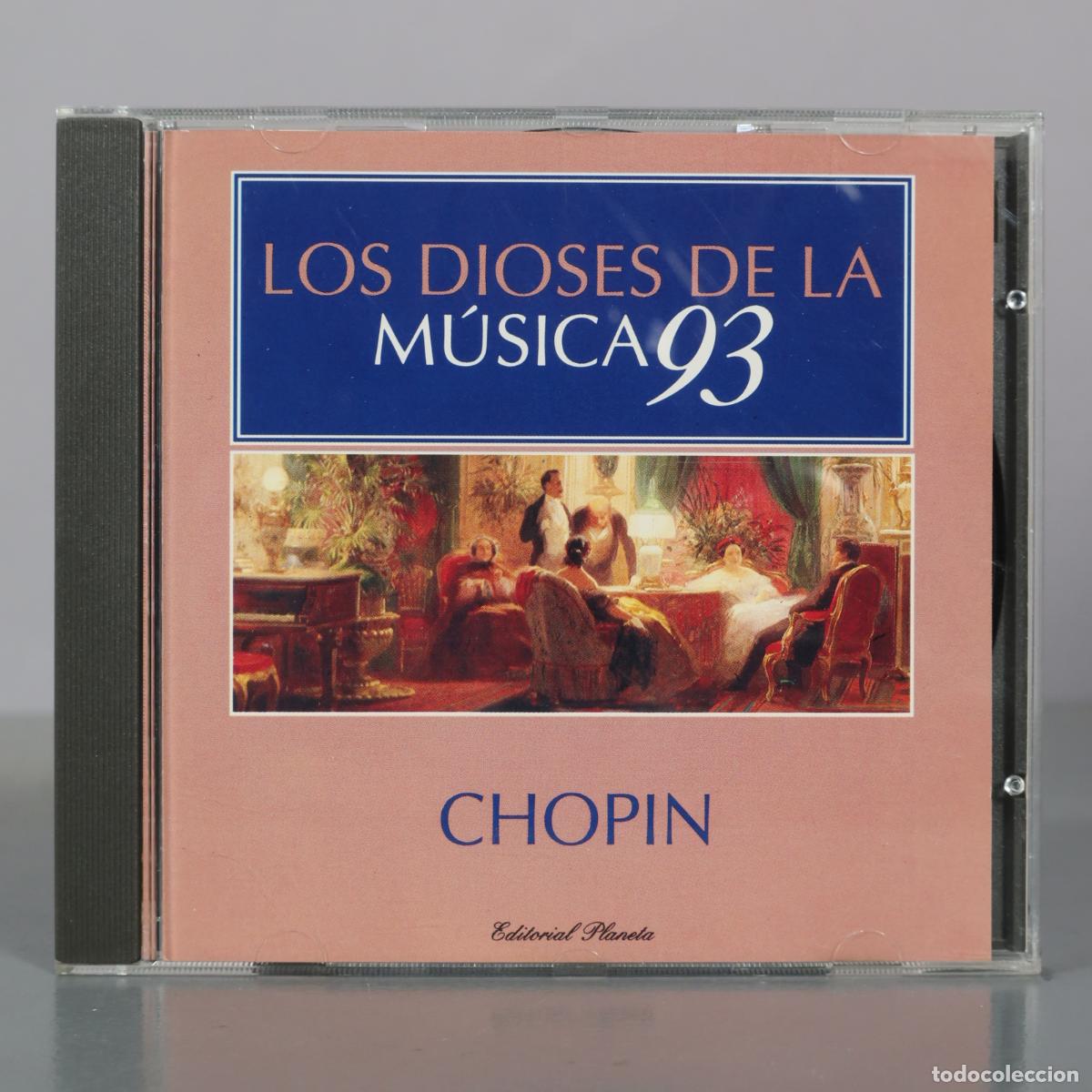 CDs de m&uacute;sica: CD. Los Dioses de la M&uacute;sica - Chopin - Editorial Planeta