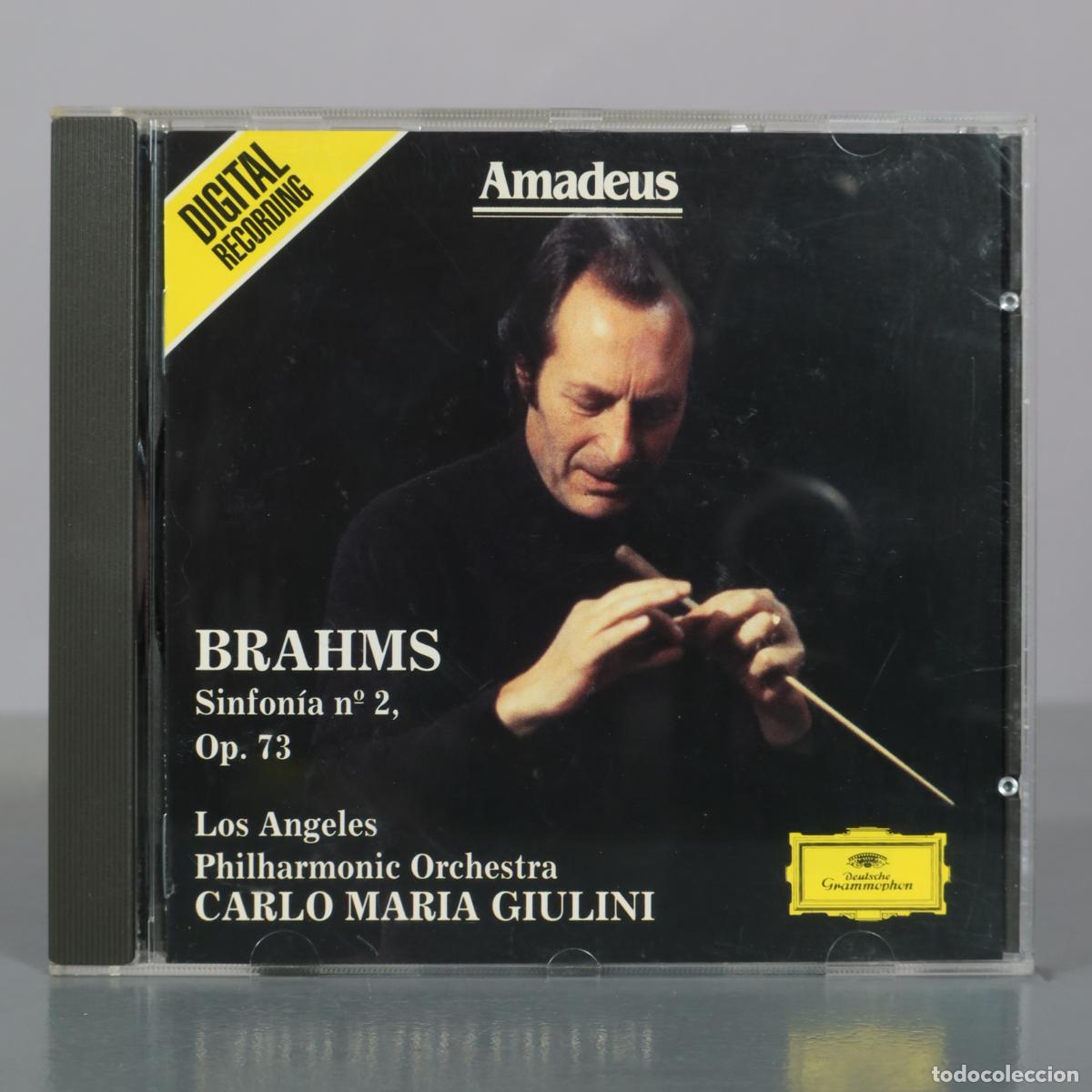 CDs de m&uacute;sica: CD. Sinfon&iacute;a n&ordm; 2, Op. 73 - Johannes Brahms - Los Angeles Philharmonic Orchestra - Carlo Maria