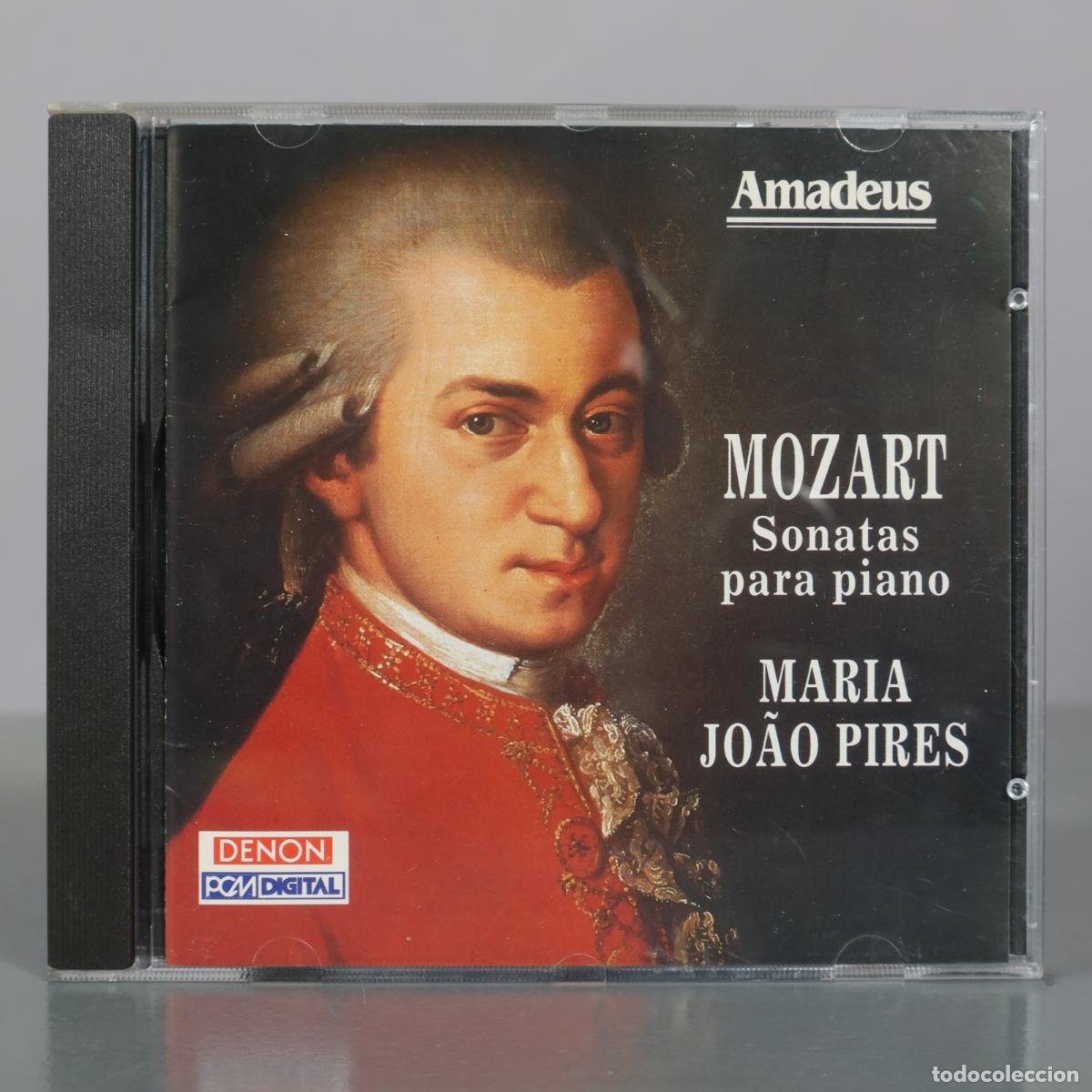 CDs de m&uacute;sica: CD. Mozart - Sonatas para piano - Maria Jo&atilde;o Pires - Amadeus