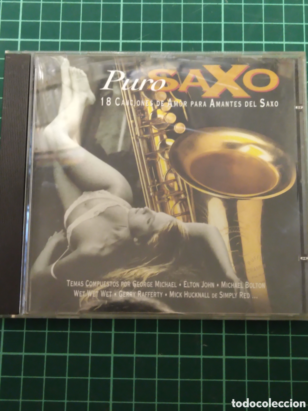 CDs de m&uacute;sica: Puro Saxo: 18 Canciones de Amor para Amantes del Saxo