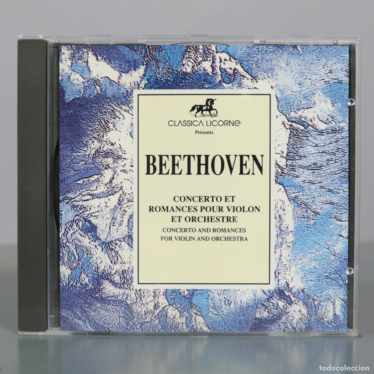 CDs de m&uacute;sica: CD. Beethoven - Concerto Et Romances Pour Violon Et Orchestre - Alexander Pervomaisky - Orchestra