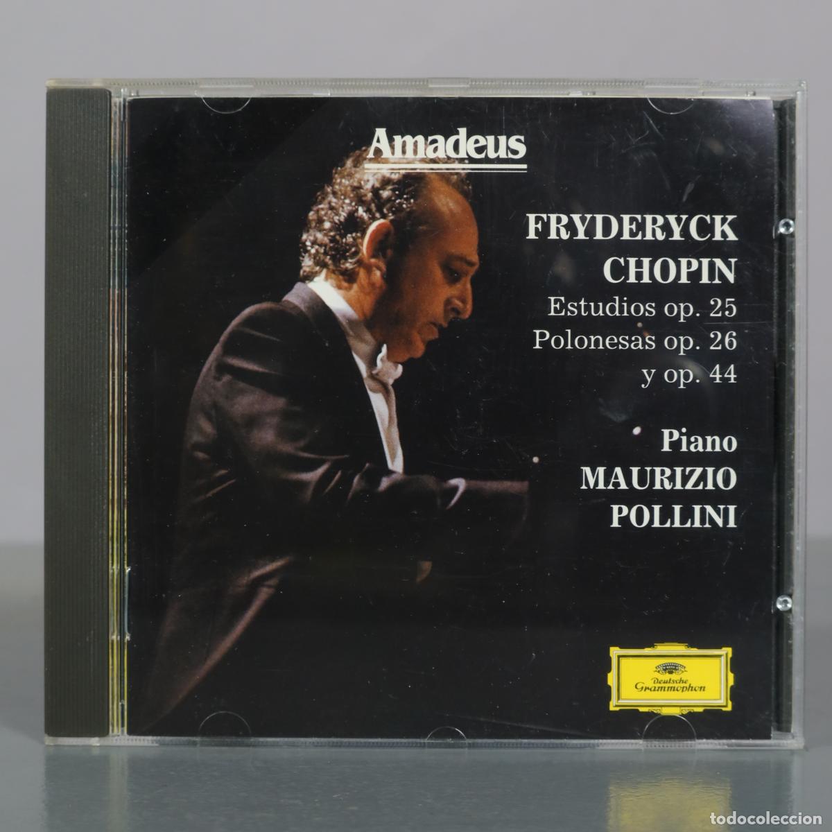 CDs de m&uacute;sica: CD. Estudios op. 25 - Polonesas op. 26 y op. 44 - Fryderyk Chopin - Maurizio Pollini - Amadeus