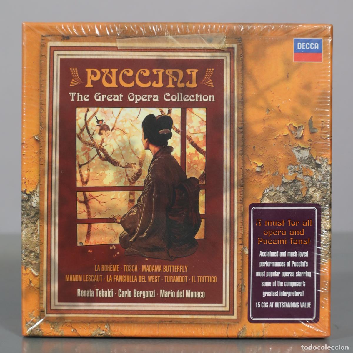 CDs de m&uacute;sica: CD. Puccini - The Great Opera Collection - Renata Tebaldi - Carlo Bergonzi - Mario del . PRECINTADO