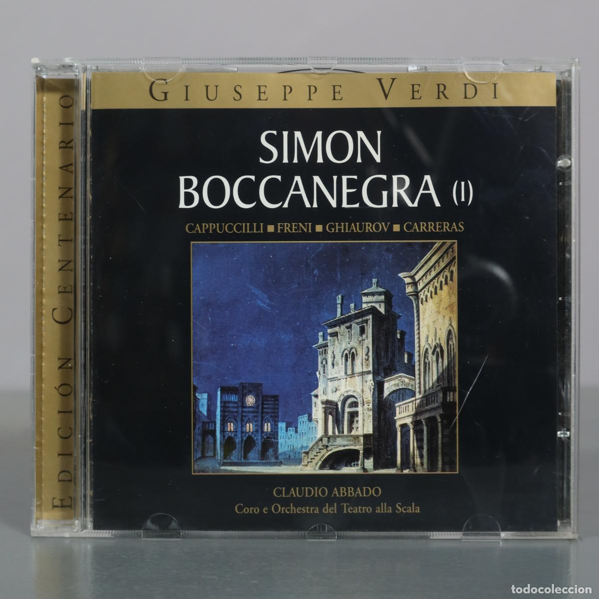 CDs de m&uacute;sica: CD. Simon Boccanegra (I) - Giuseppe Verdi - Cappuccilli, Freni, Ghiaurov, Carreras, Claudio Abbado -