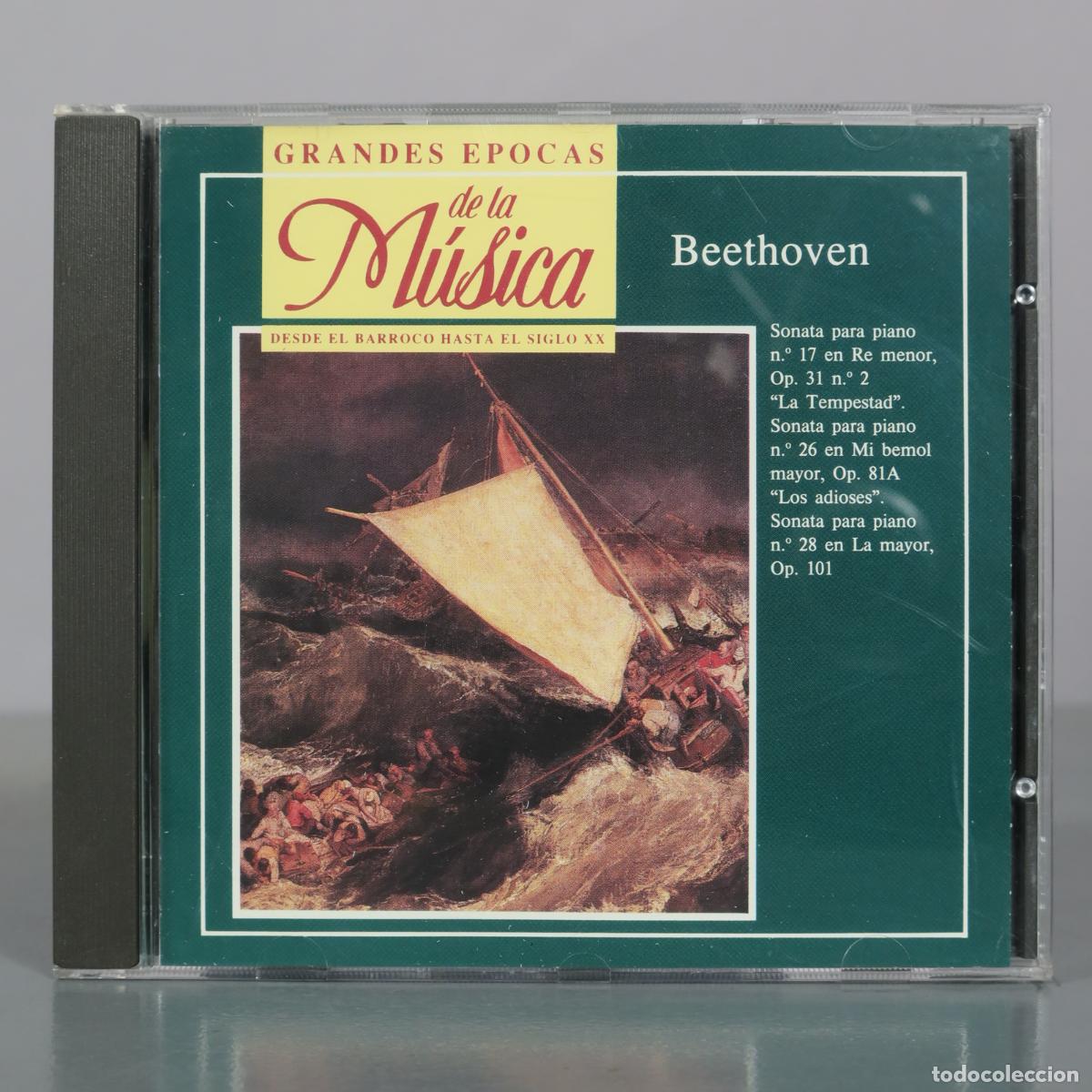 CDs de m&uacute;sica: CD. Grandes Epocas de la Musica - Beethoven - Sonata para piano n. 17 en Re menor, Op. 31 n. 2 La