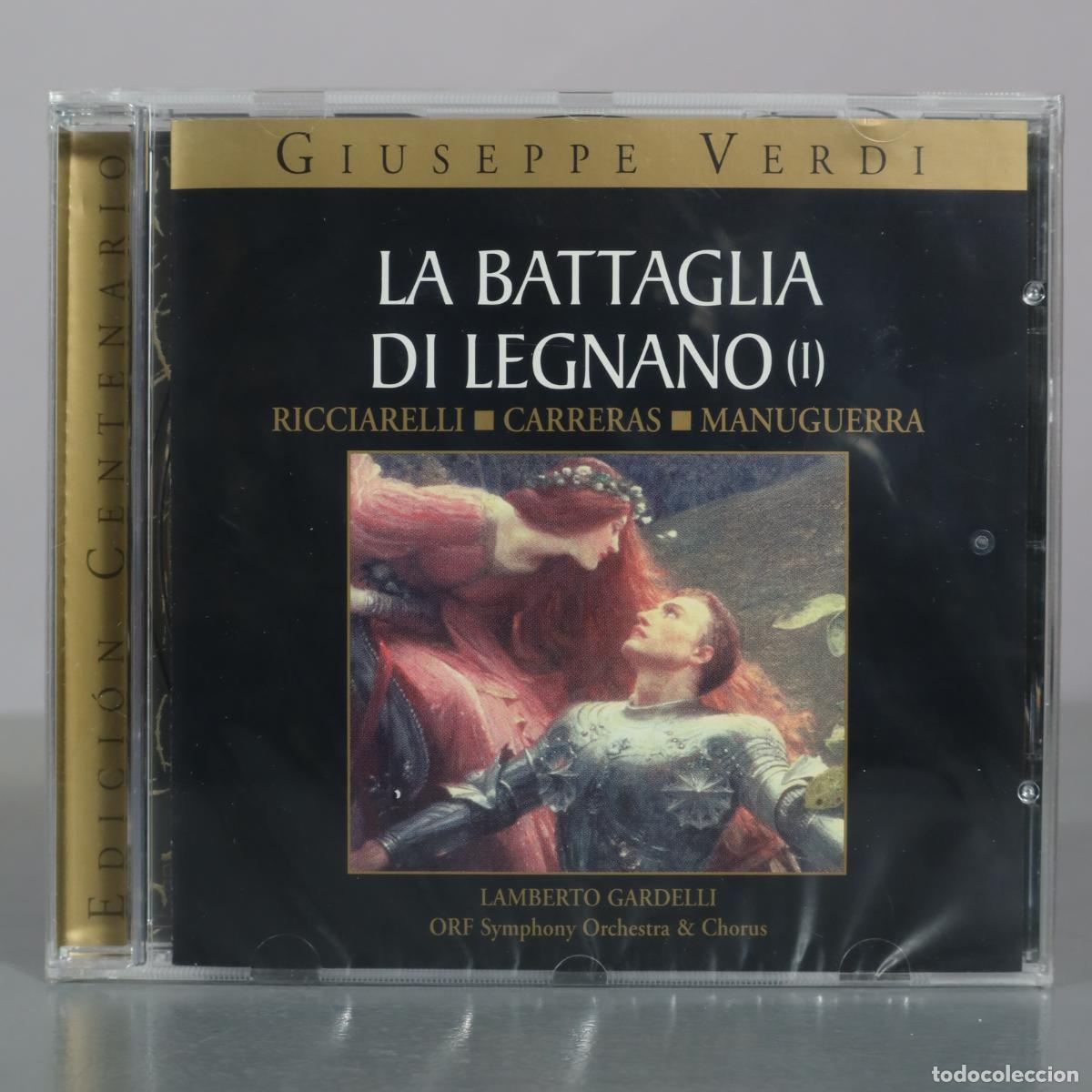 CDs de m&uacute;sica: CD. La Battaglia Di Legnano I - Giuseppe Verdi - Ricciarelli, Carreras, Manuguerra, . PRECINTADO