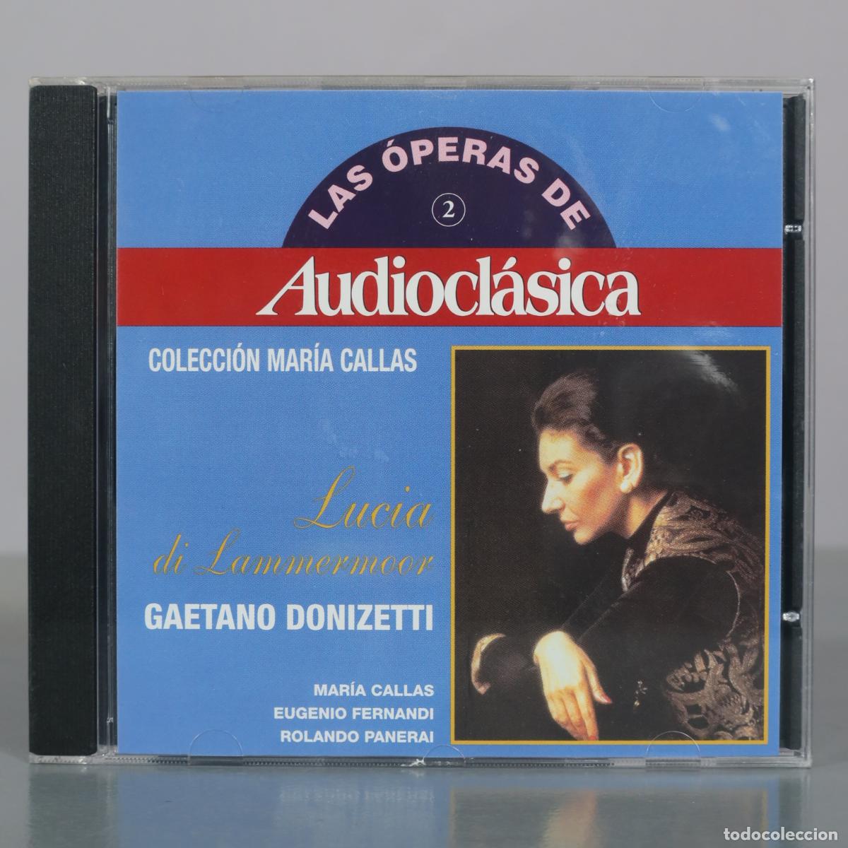 CDs de m&uacute;sica: CD. Lucia di Lammermoor - Gaetano Donizetti - Mar&iacute;a Callas, Eugenio Fernandi, Rolando . PRECINTADO