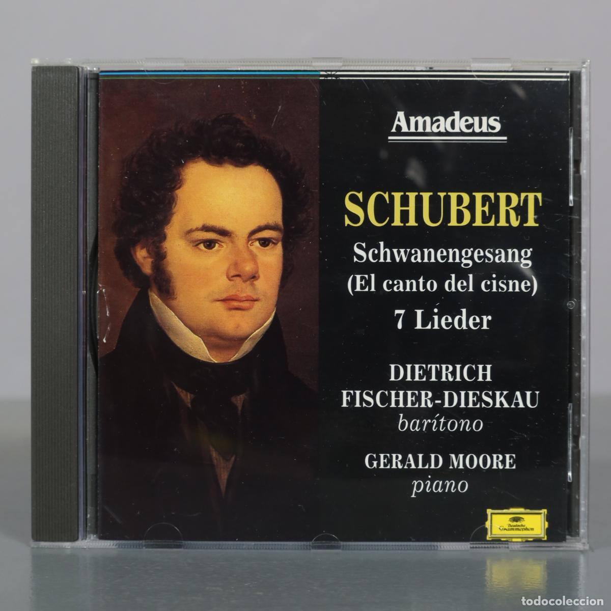 CDs de m&uacute;sica: CD. Schwanengesang - 7 Lieder - Franz Schubert - Dietrich Fischer-Dieskau, Gerald Moore