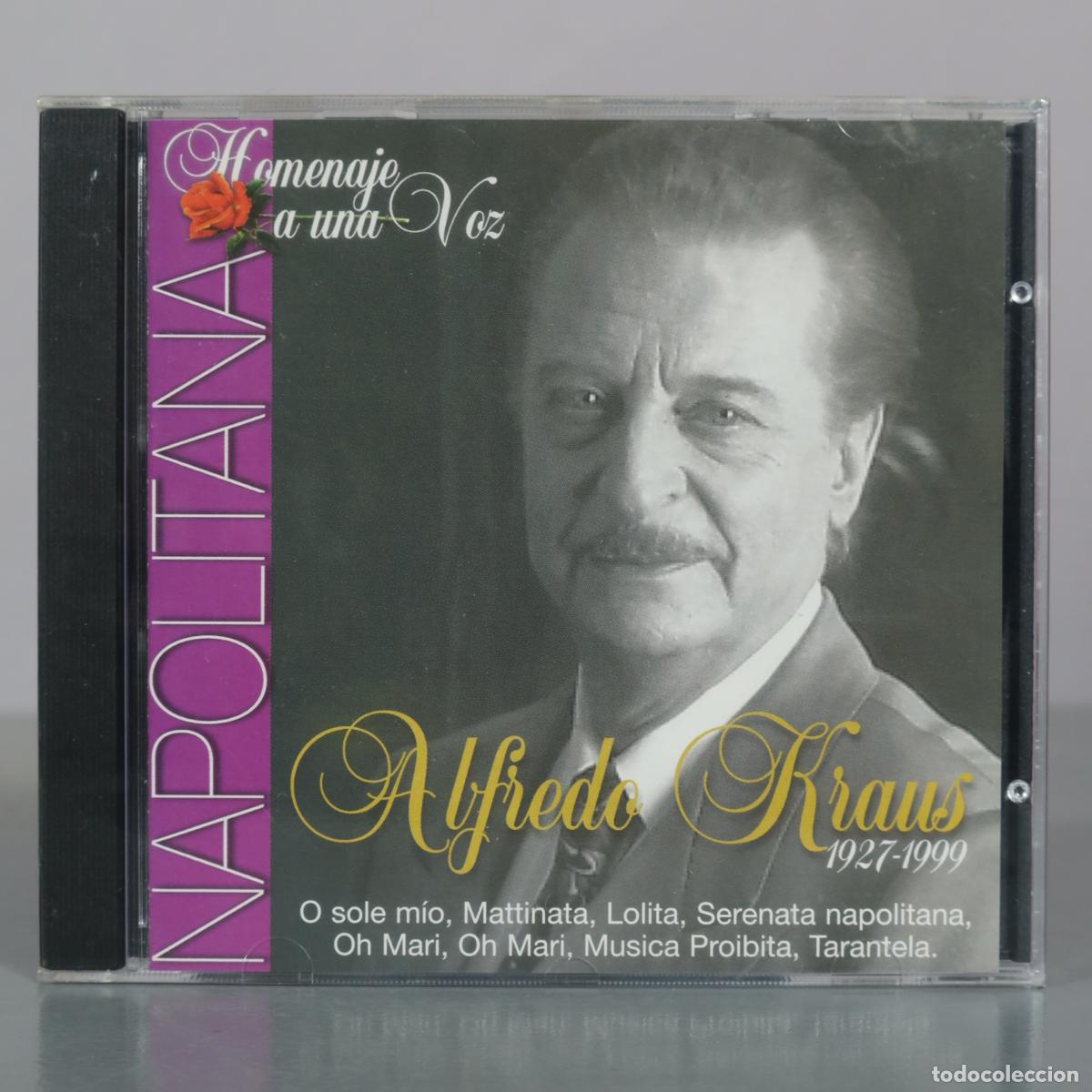 CDs de m&uacute;sica: CD. Homenaje a una Voz - Napolitana - Alfredo Kraus . PRECINTADO