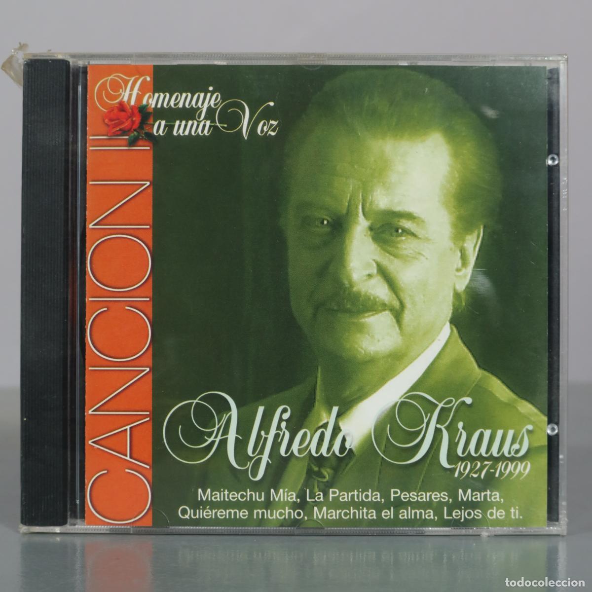 CDs de m&uacute;sica: CD. Homenaje a una Voz - Cancion II - Alfredo Kraus . PRECINTADO