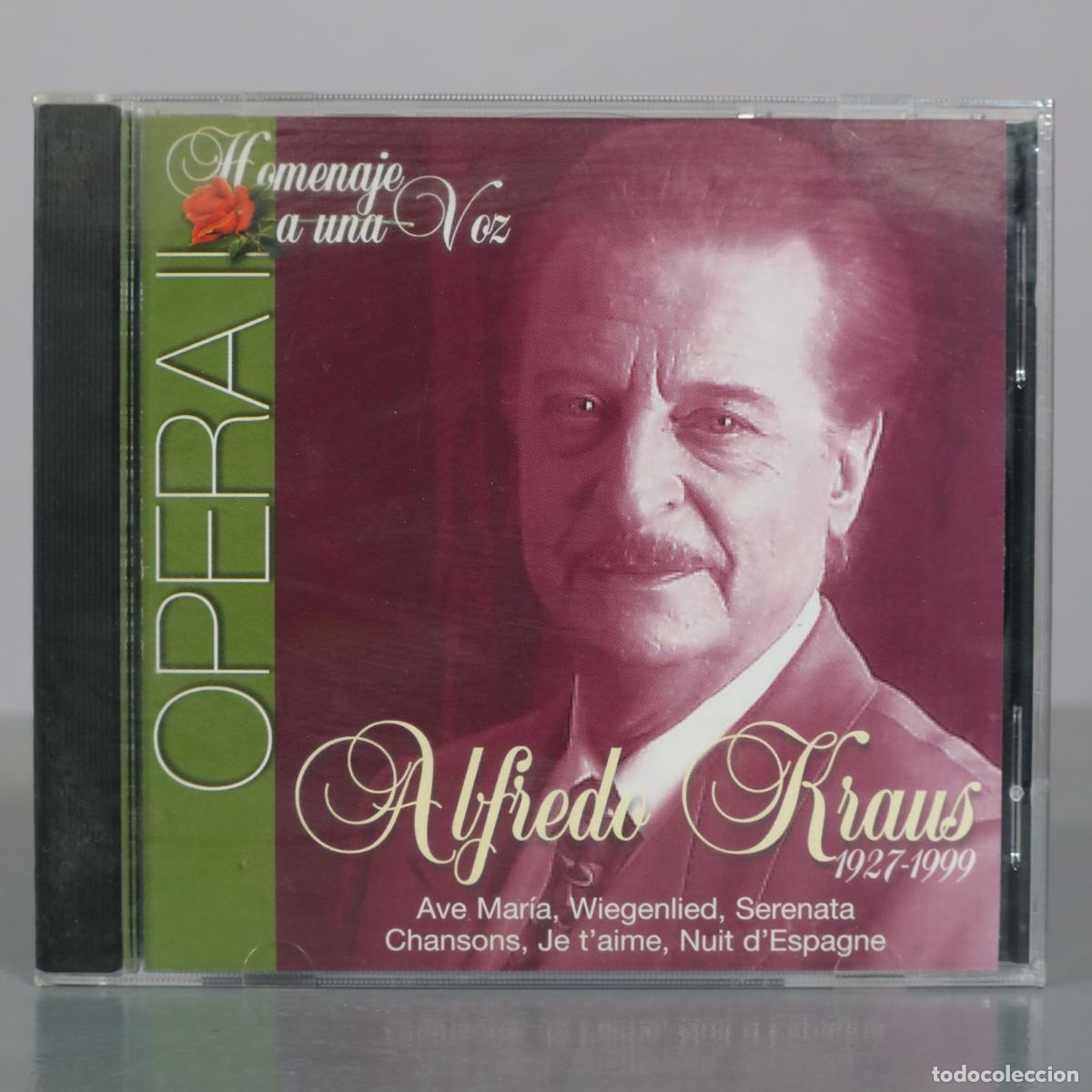 CDs de m&uacute;sica: CD. Homenaje a una Voz - &Oacute;pera II - Alfredo Kraus . PRECINTADO
