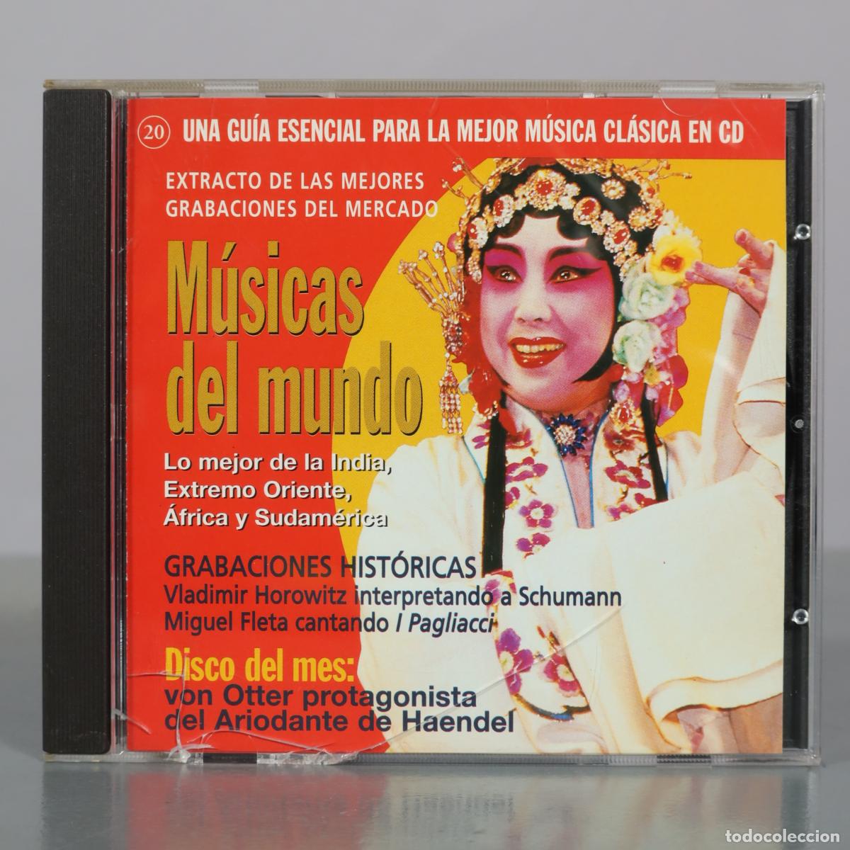 CDs de m&uacute;sica: CD. M&uacute;sicas del mundo - Una gu&iacute;a esencial para la mejor m&uacute;sica cl&aacute;sica en CD - Larpress