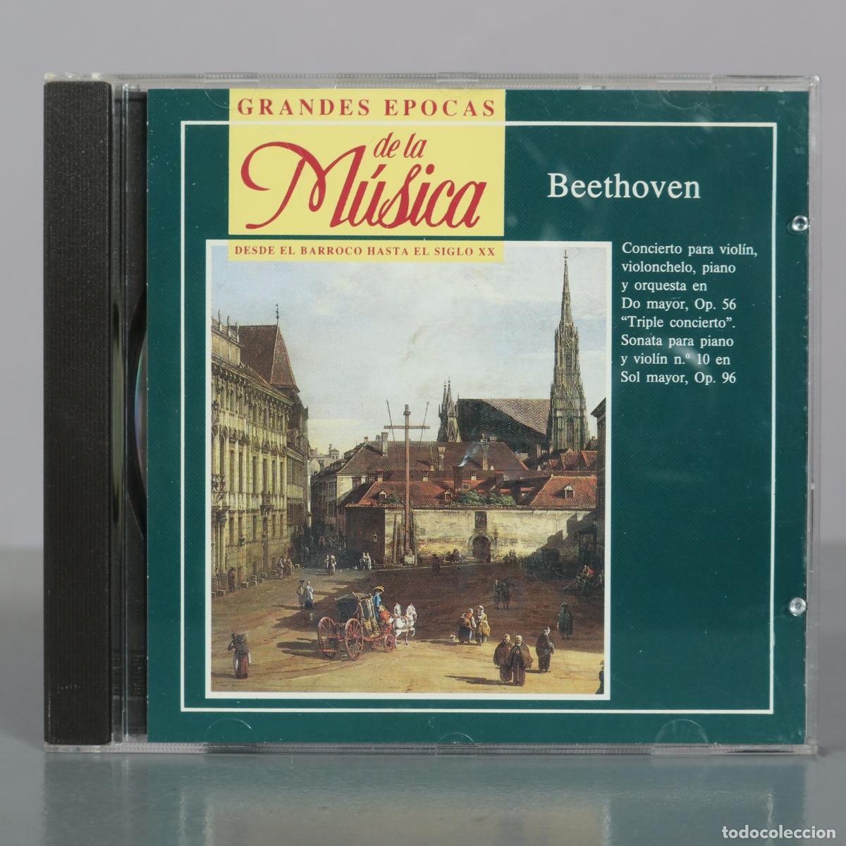 CD de M&uacute;sica: CD. Grandes Epocas de la Musica - Beethoven - Concierto para violin, violonchelo, piano y orquesta