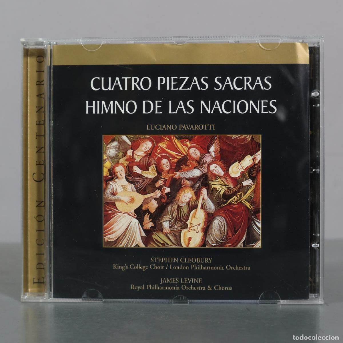 Musik-CDs: CD. Cuatro Piezas Sacras - Himno de las Naciones - Giuseppe Verdi - Luciano Pavarotti, Stephen
