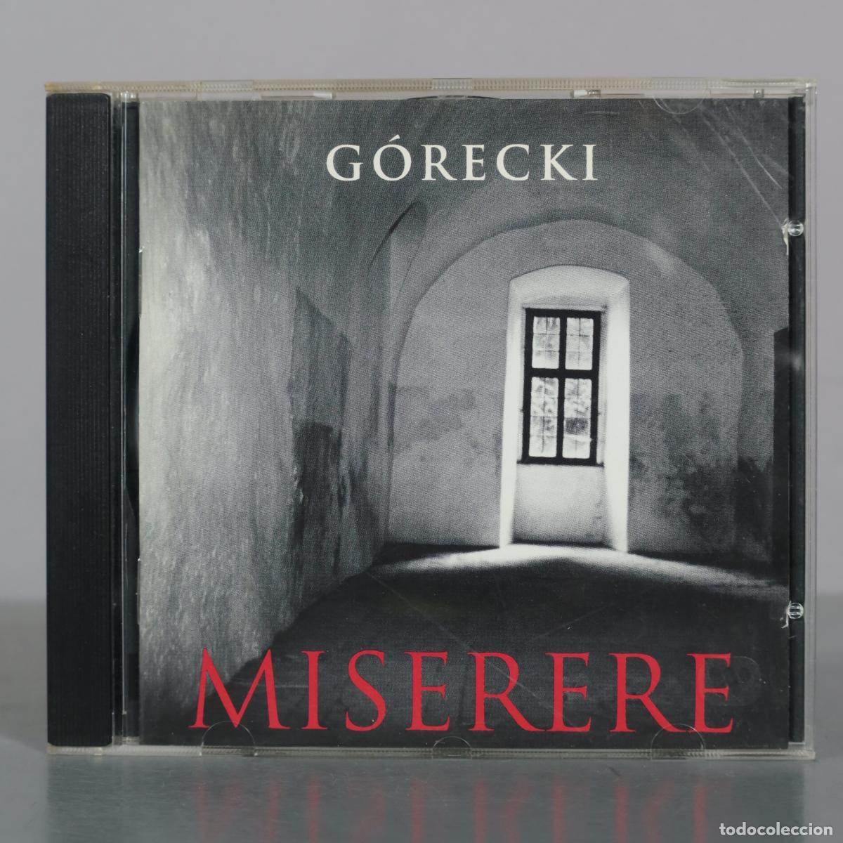 Musik-CDs: CD. Miserere - Henryk Mikołaj G&oacute;recki - Chicago Symphony Chorus - John Nelson - Elektra Nonesuch