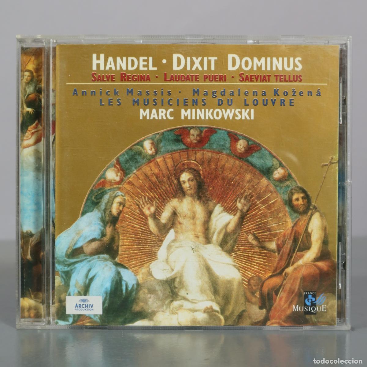 CDs de m&uacute;sica: CD. Handel - Dixit Dominus - Salve Regina - Laudate Pueri - Saeviat Tellus - Annick Massis -