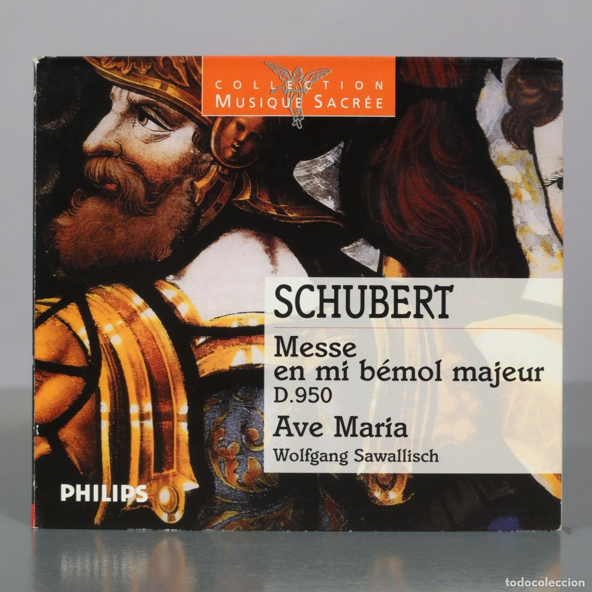 CDs de m&uacute;sica: CD. Schubert - Messe en mi bemol majeur D.950 - Ave Maria - Wolfgang Sawallisch - Philips