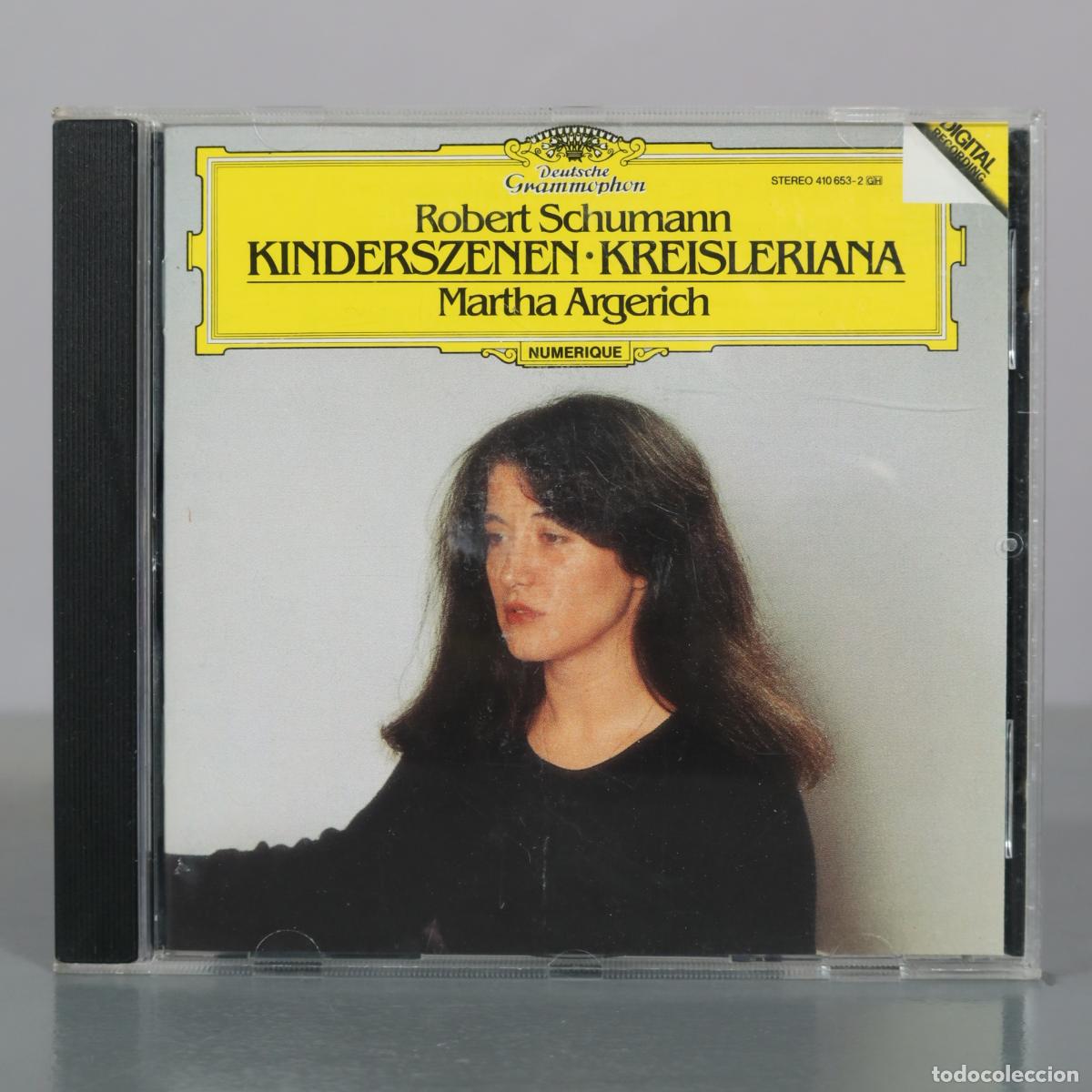 CDs de m&uacute;sica: CD. Kinderszenen - Kreisleriana - Robert Schumann - Martha Argerich - Deutsche Grammophon