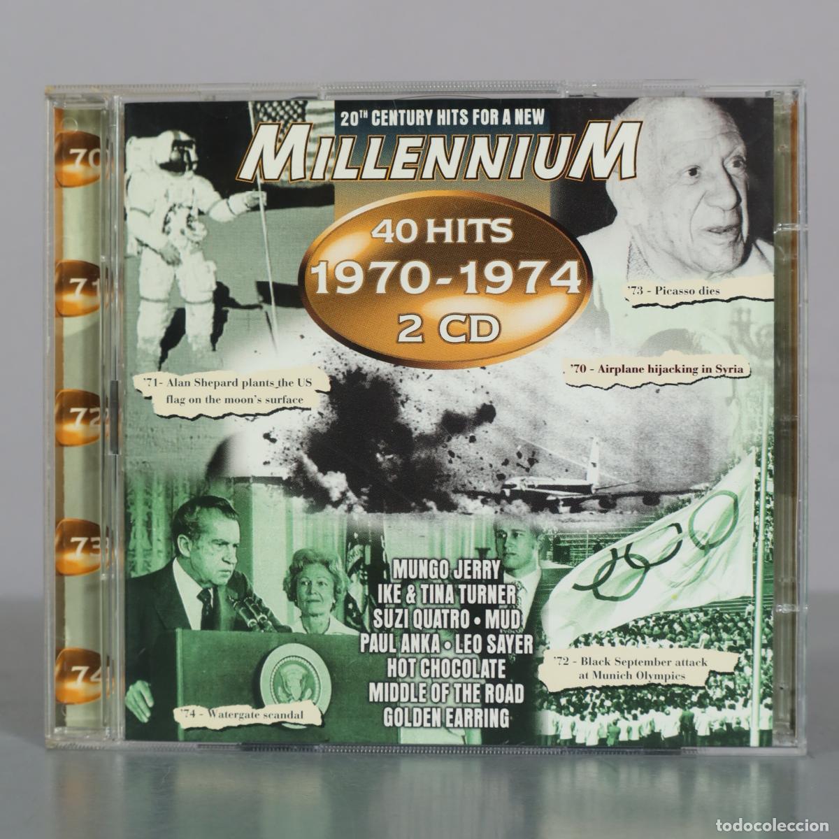 CDs de m&uacute;sica: CD. Millennium: 40 Hits 1970-1974 - Disky