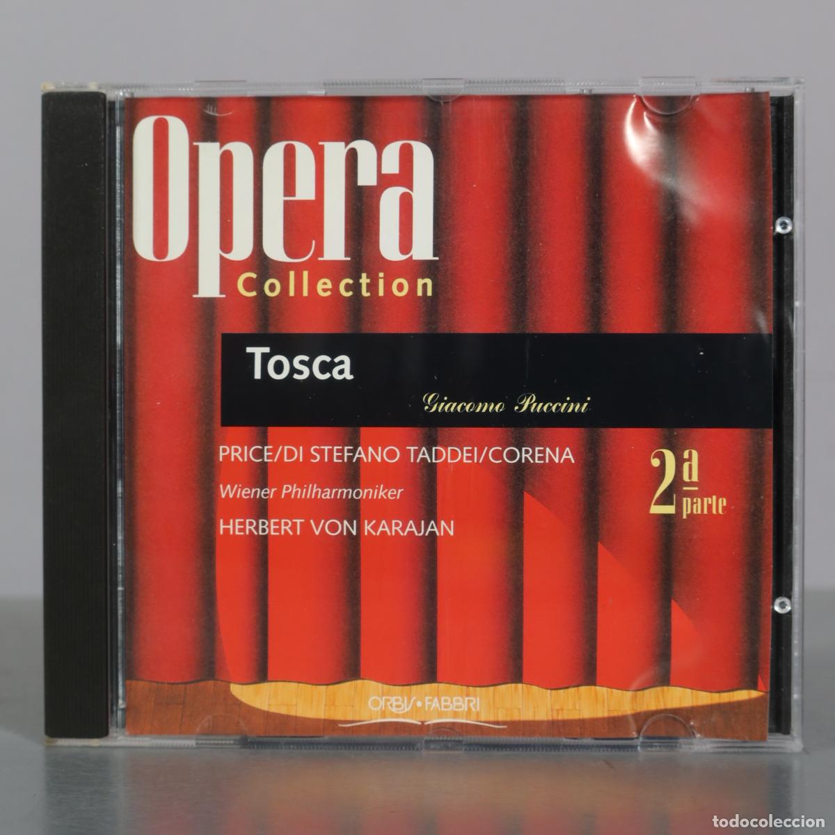 CDs de m&uacute;sica: CD. Tosca 2 PARTE- Giacomo Puccini - Price, Di Stefano, Taddei, Corena, Wiener Philharmoniker,