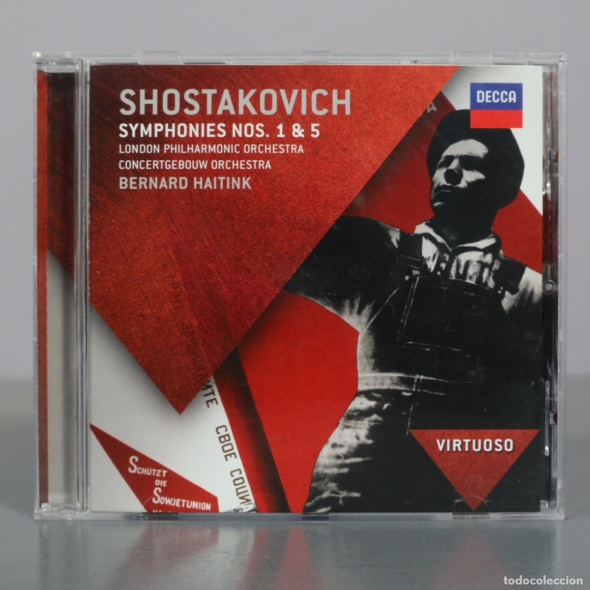 CDs de m&uacute;sica: CD. Shostakovich - Symphonies Nos. 1 & 5 - London Philharmonic Orchestra, Concertgebouw Orchestra,