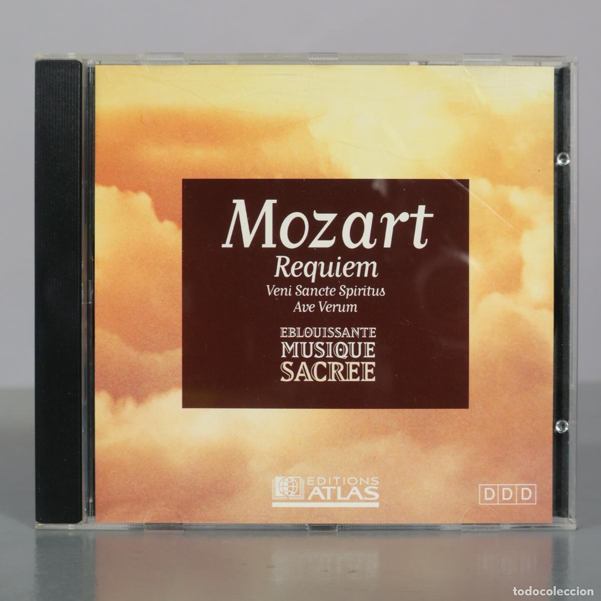 CDs de m&uacute;sica: CD. Mozart - Requiem - Veni Sancte Spiritus - Ave Verum - Eblouissante Musique Sacree - Editions