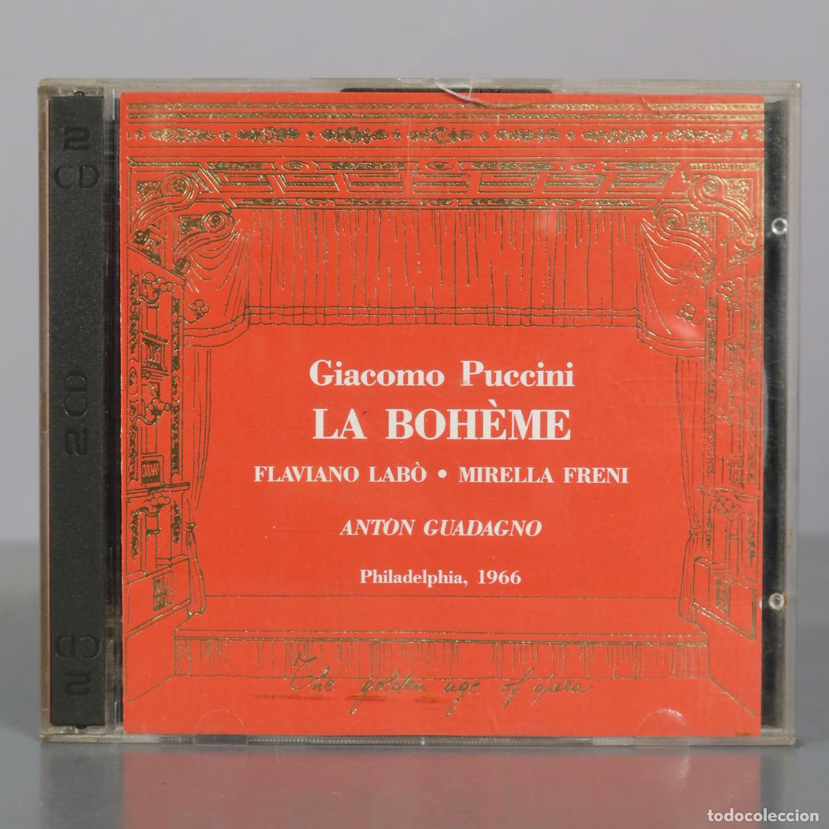 CDs de m&uacute;sica: CD. La Boh&egrave;me - Giacomo Puccini - Flaviano Lab&ograve; - Mirella Freni - Anton Guadagno