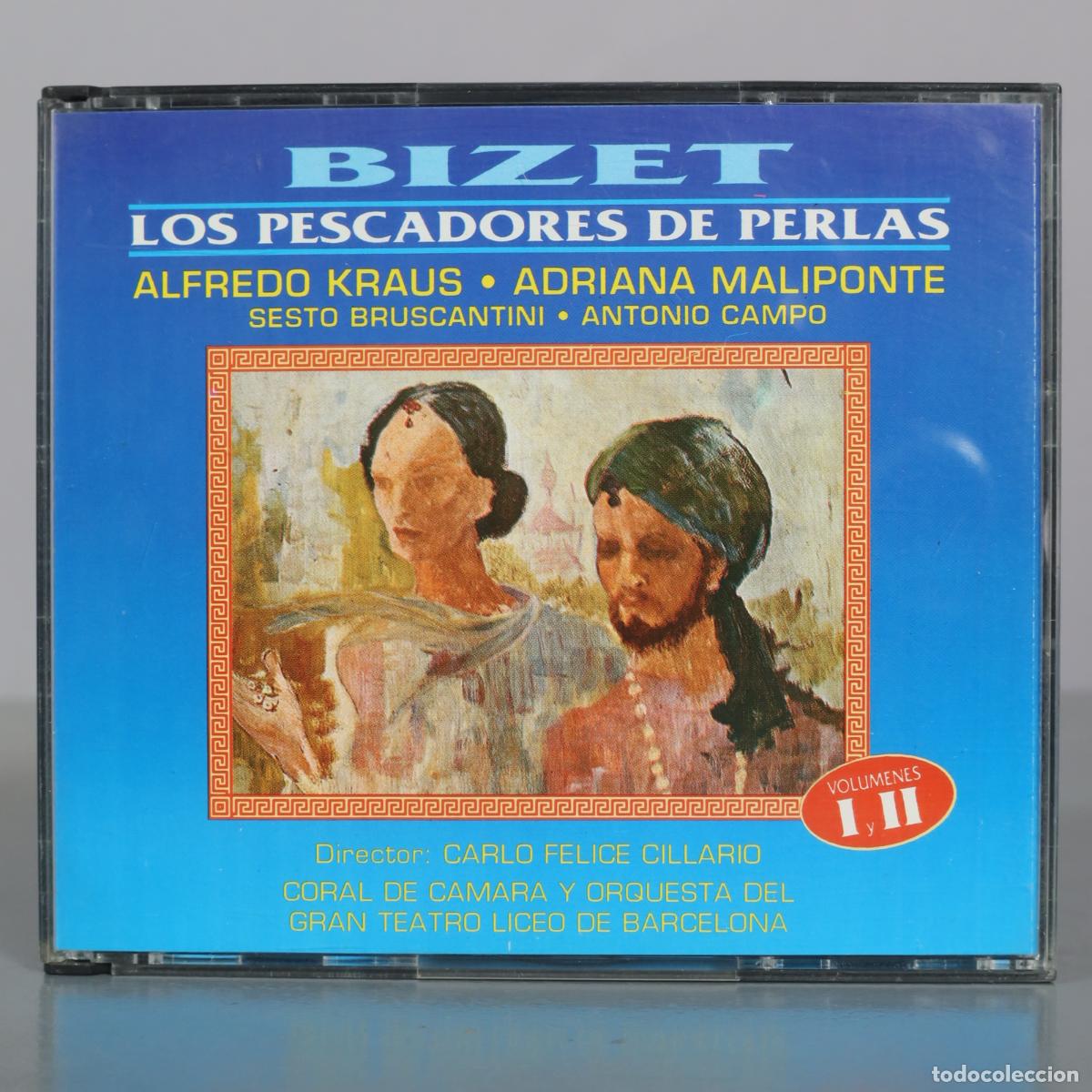 CDs de m&uacute;sica: CD. Los Pescadores de Perlas - Georges Bizet - Alfredo Kraus, Adriana Maliponte, Sesto Bruscantini,