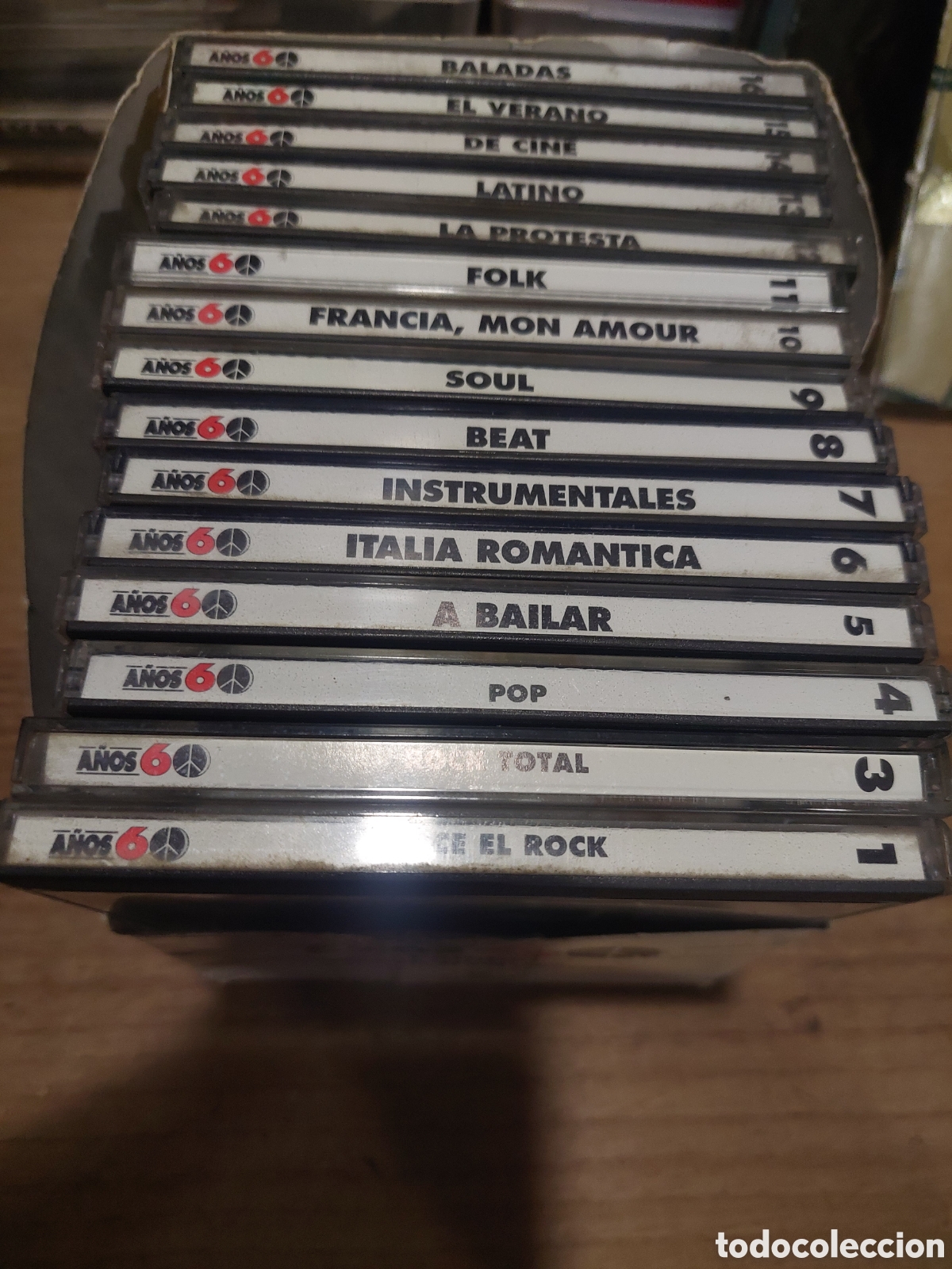 CDs de Musique: 16 CD a&ntilde;os 60 colecciones compactos 250 canciones patrocinio Renault
