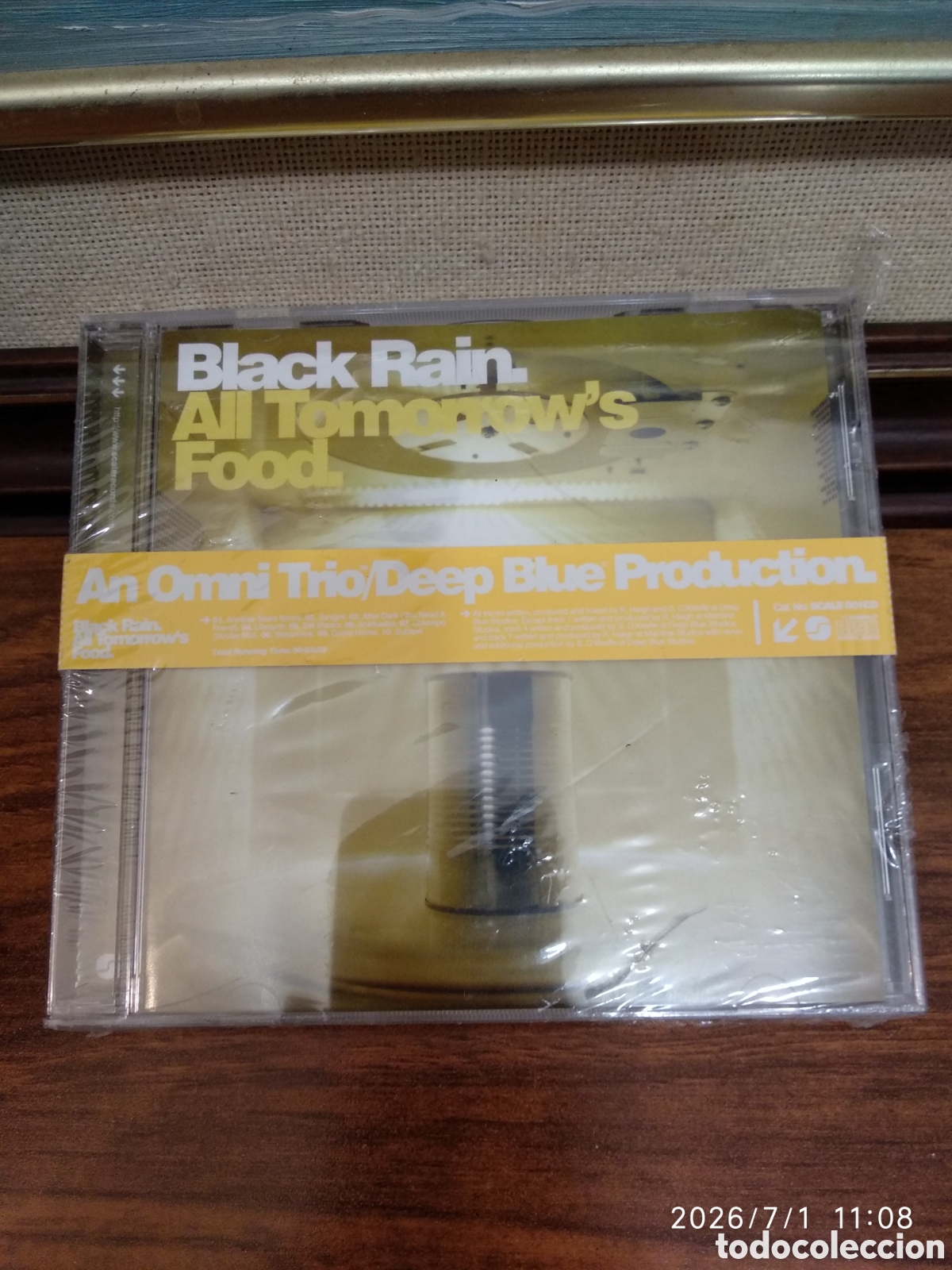 CDs de m&uacute;sica: All Tomorrow's Food (Black Rain)