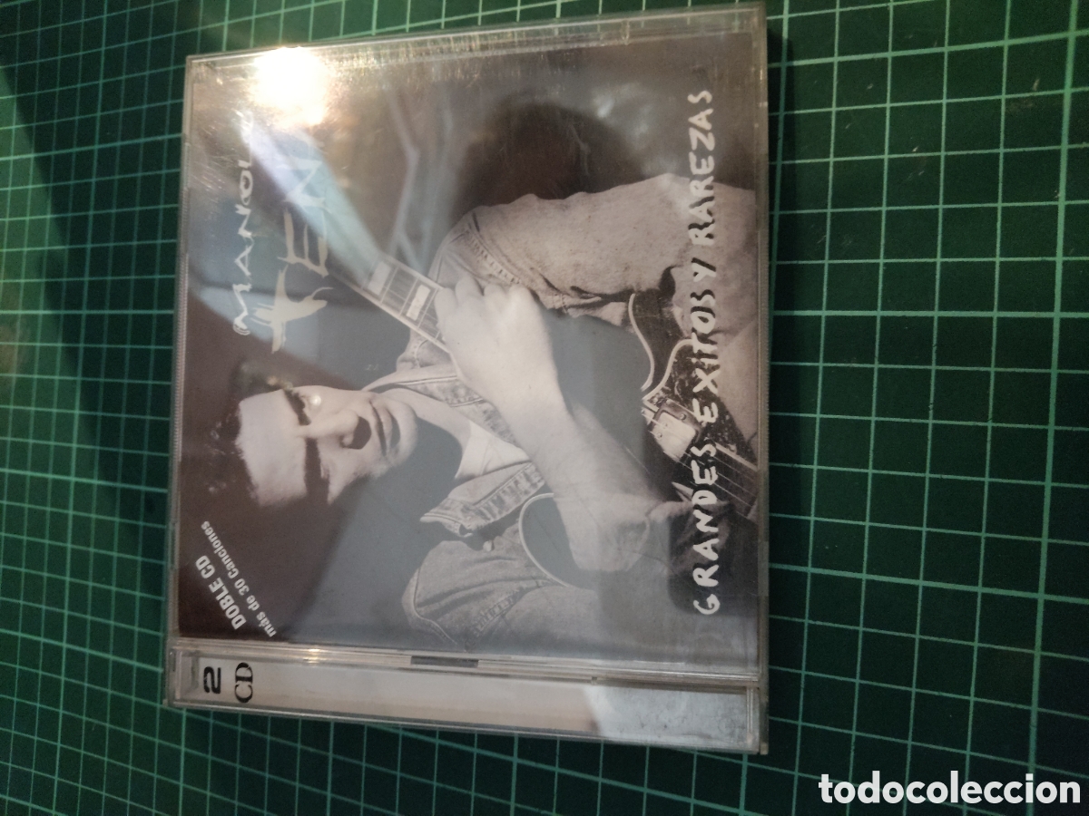 CDs de m&uacute;sica: Grandes &eacute;xitos y rarezas&rdquo; del artista espa&ntilde;ol Manolo Tena