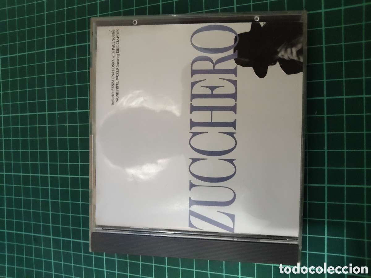 CDs de m&uacute;sica: Zucchero] del artista italiano Zucchero Fornaciari, publicado en 1990