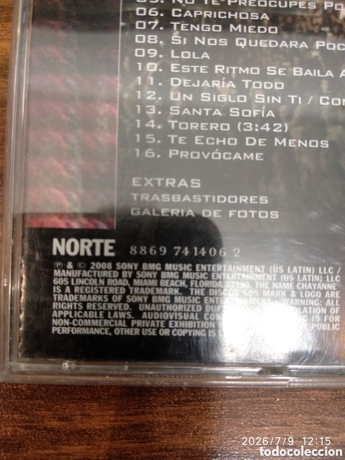 CDs de m&uacute;sica: CD+DVD &rdquo;Vivo&rdquo;(Chayanne) - Foto 4