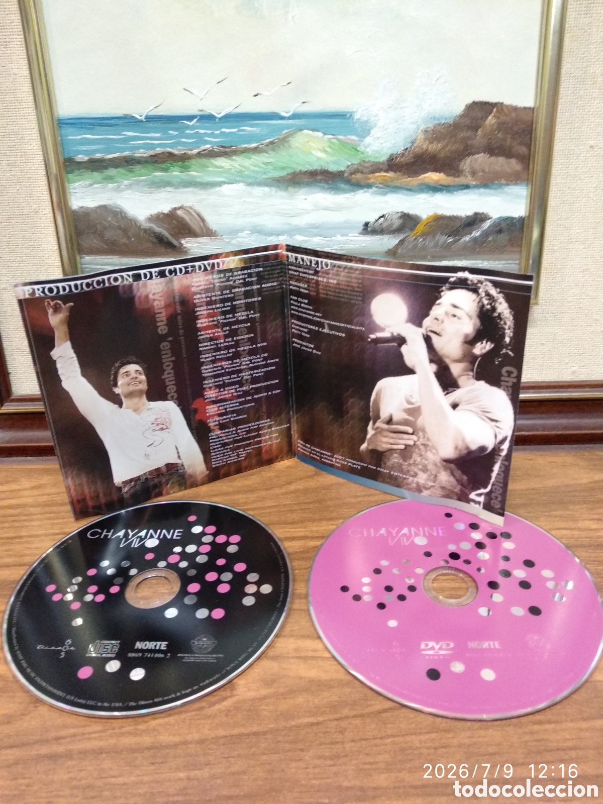 CDs de m&uacute;sica: CD+DVD &rdquo;Vivo&rdquo;(Chayanne) - Foto 5