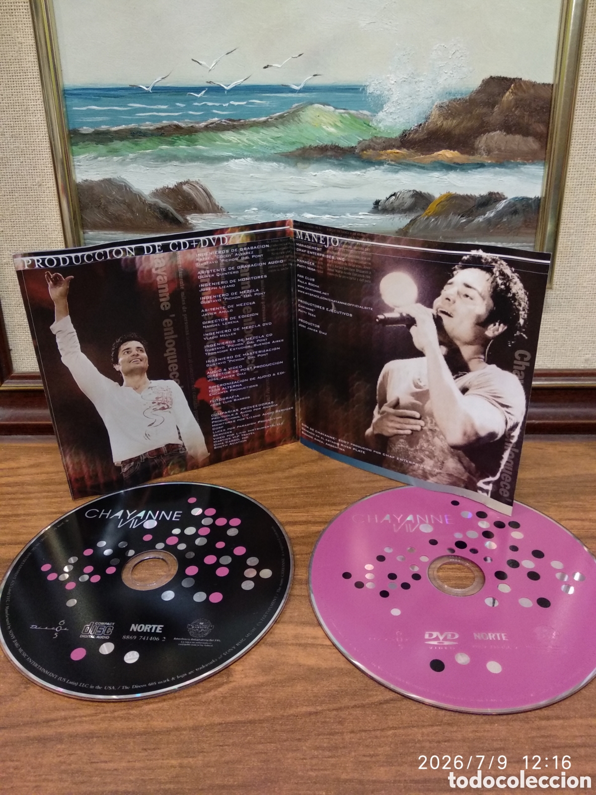 CDs de m&uacute;sica: CD+DVD &rdquo;Vivo&rdquo;(Chayanne) - Foto 6