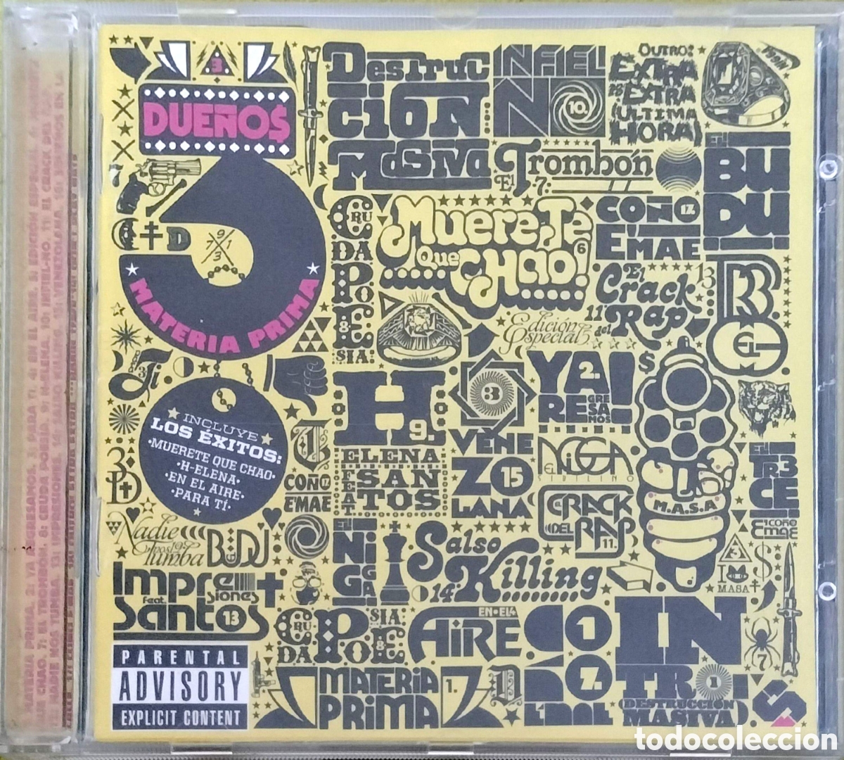 CDs de m&uacute;sica: CD 3 Due&ntilde;os - Materia Prima