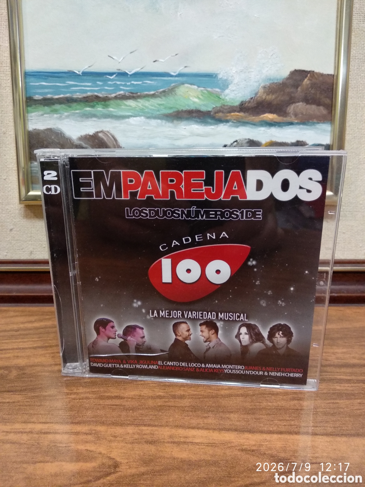 CDs de m&uacute;sica: Emparejados:los d&uacute;os n&uacute;meros 1 de cadena 100