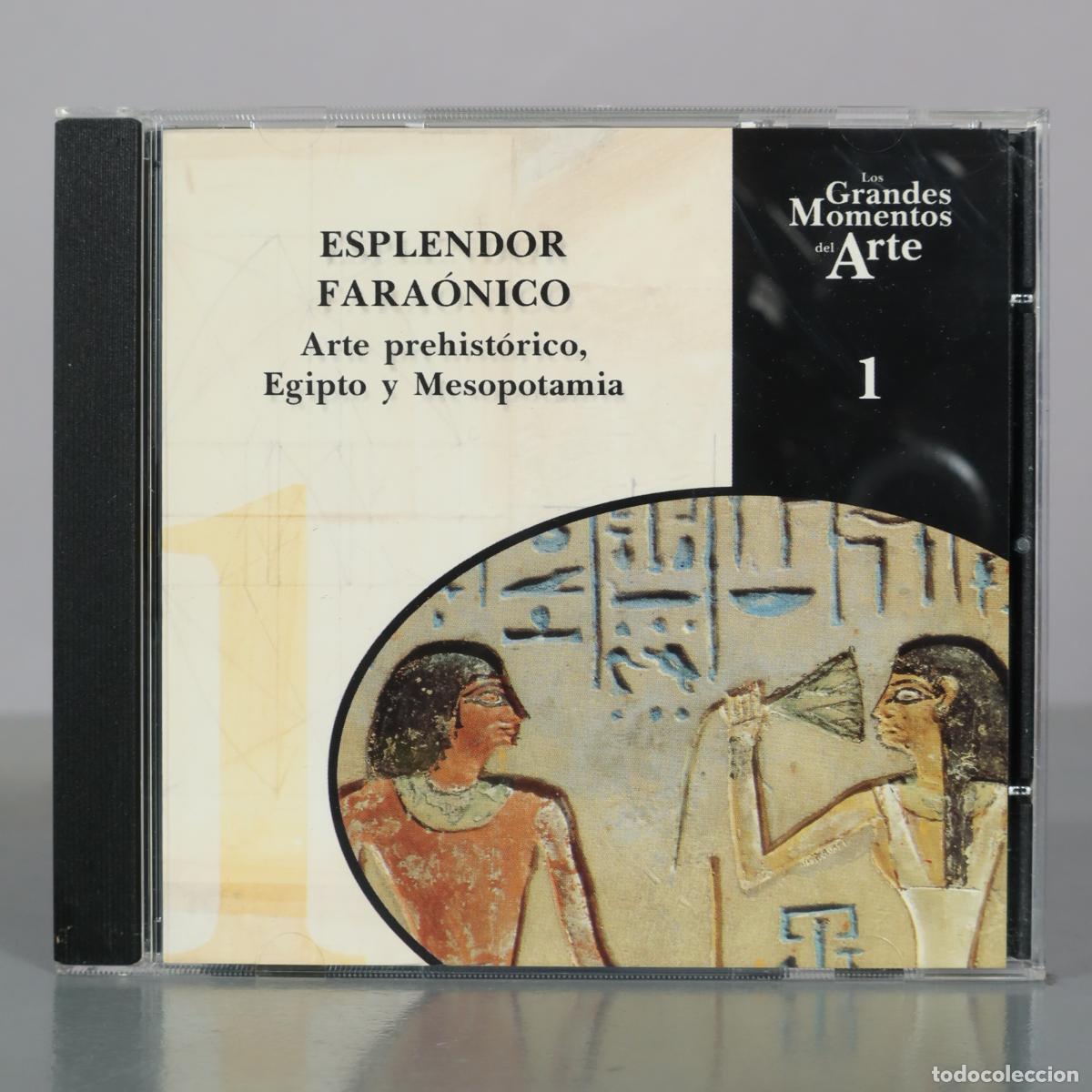CDs de m&uacute;sica: CD. Esplendor Fara&oacute;nico - Arte prehist&oacute;rico, Egipto y Mesopotamia - Los Grandes Momentos del Arte -