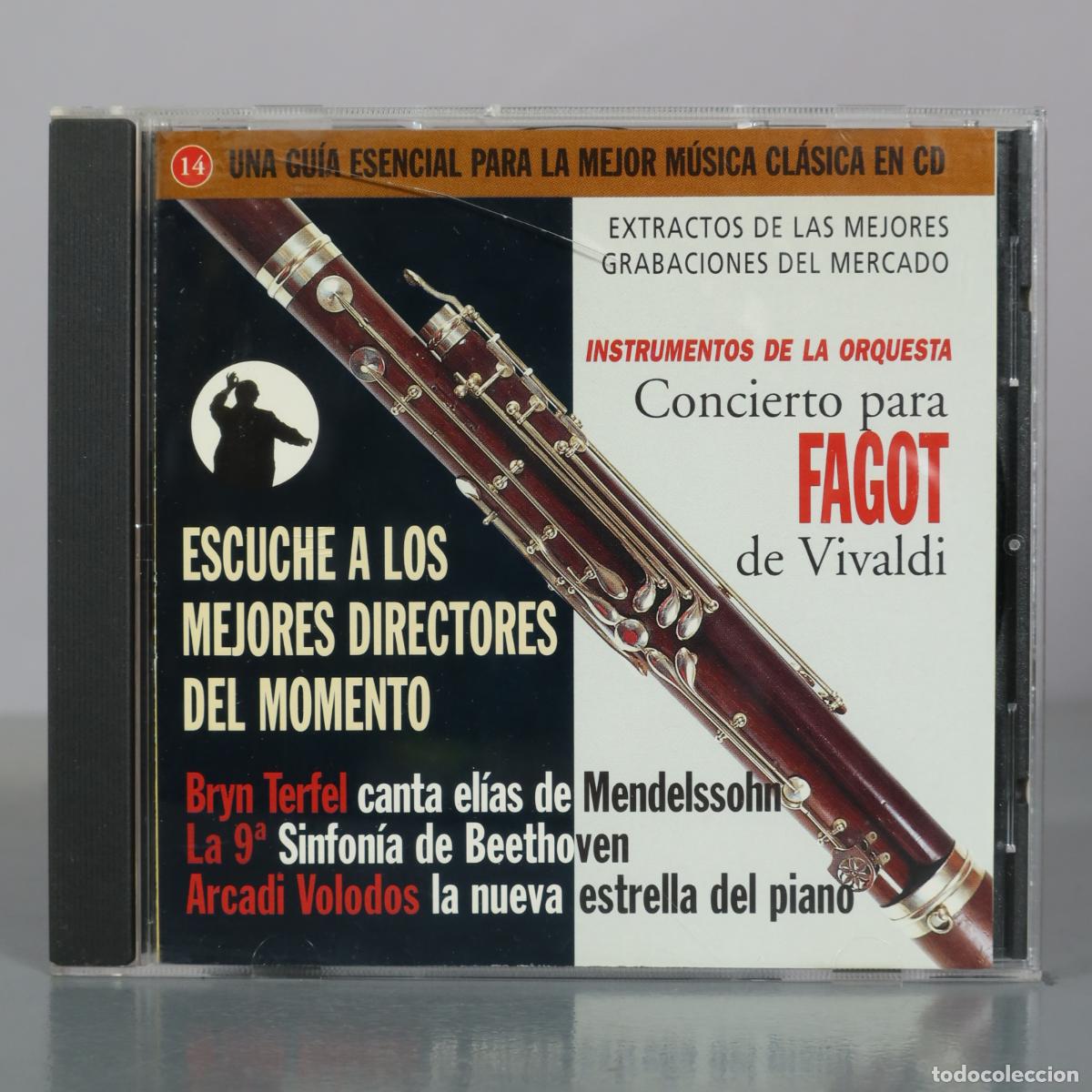 CDs de m&uacute;sica: CD. Concierto para fagot de Vivaldi - Instrumentos de la orquesta
