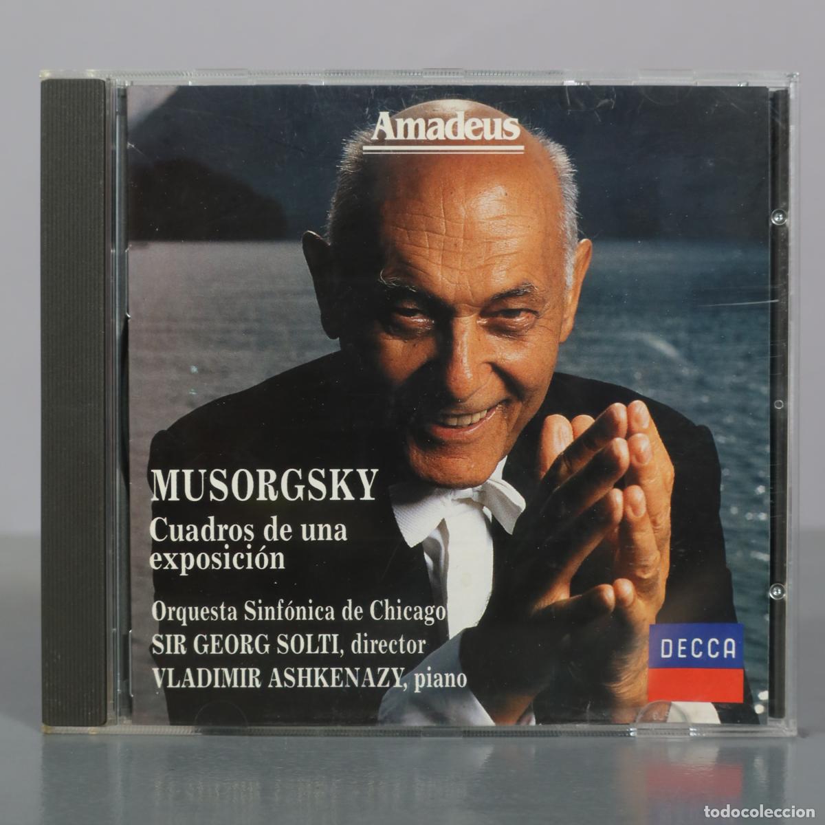 CDs de m&uacute;sica: CD. Cuadros de una exposici&oacute;n - Musorgsky - Orquesta Sinf&oacute;nica de Chicago, Sir Georg Solti, Vladimir