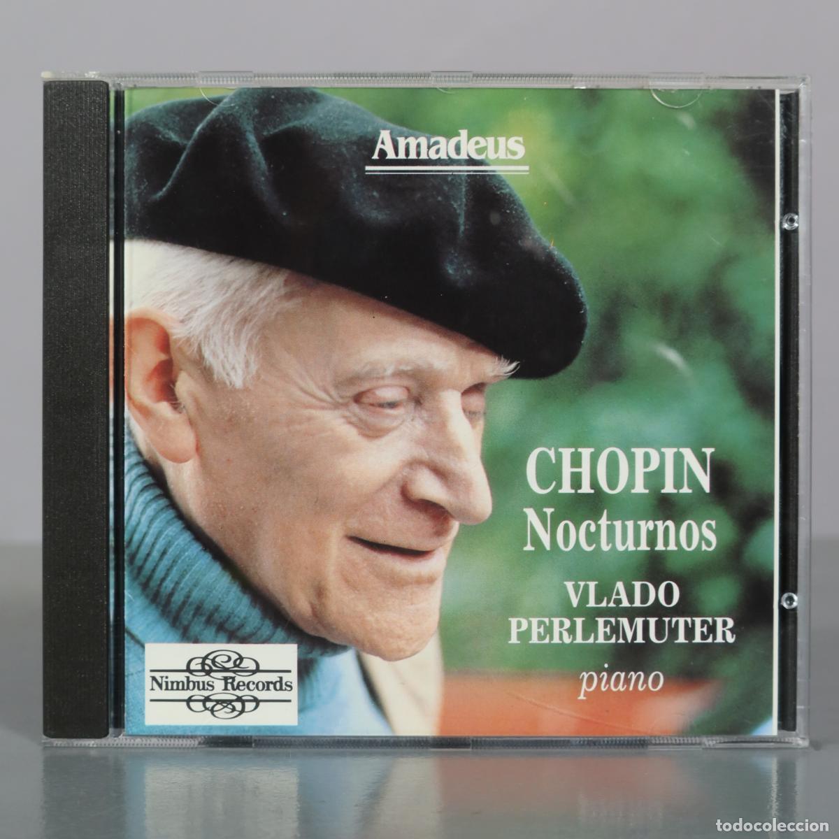 CDs de m&uacute;sica: CD. Chopin Nocturnos - Vlado Perlemuter - Nimbus Records
