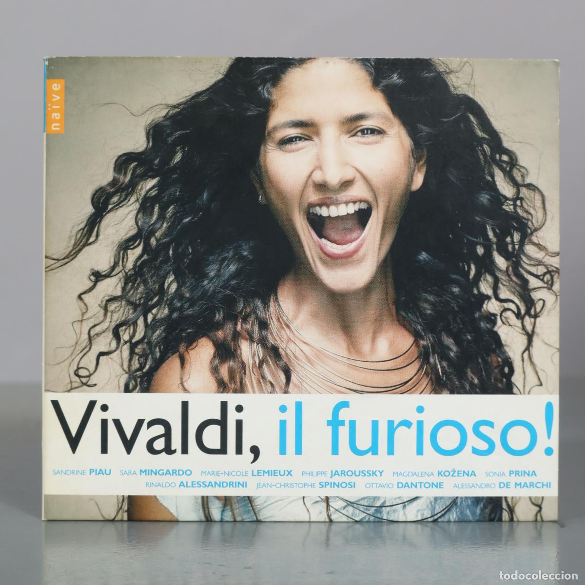 CDs de m&uacute;sica: CD. Vivaldi, il furioso! - Sandrine Piau, Sara Mingardo, Marie-Nicole Lemieux, Philippe Jaroussky,