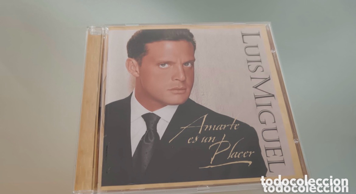 Music CDs: CD MUSICA LUIS MIGUEL &rdquo;AMARTE ES UN PLACER&rdquo;