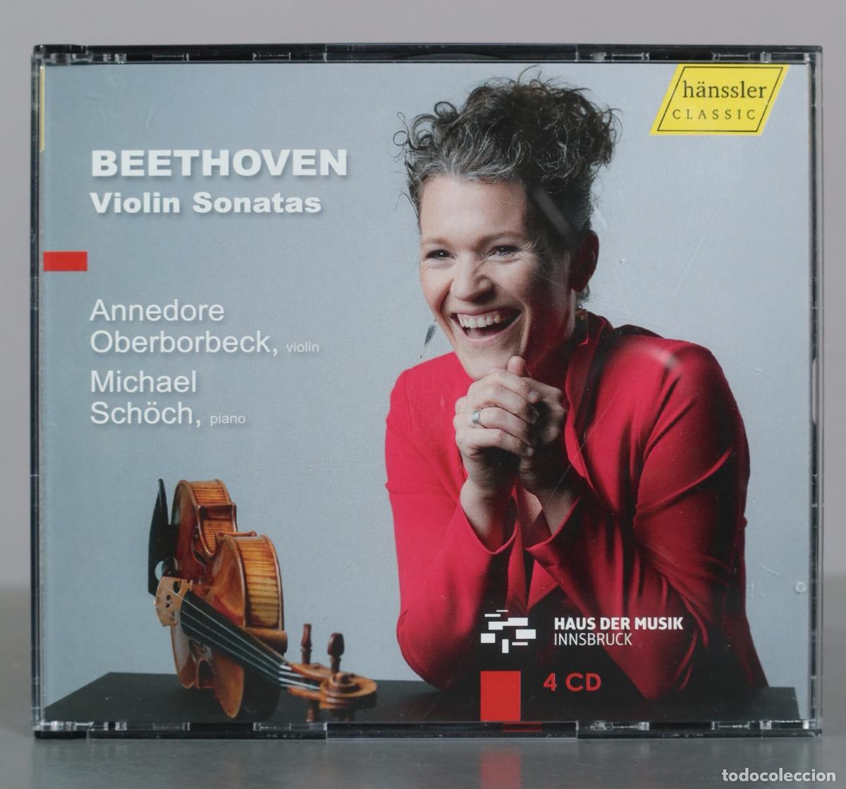 CDs de m&uacute;sica: CD. Beethoven - Violin Sonatas - Annedore Oberborbeck, Michael Sch&ouml;ch - H&auml;nssler Classic