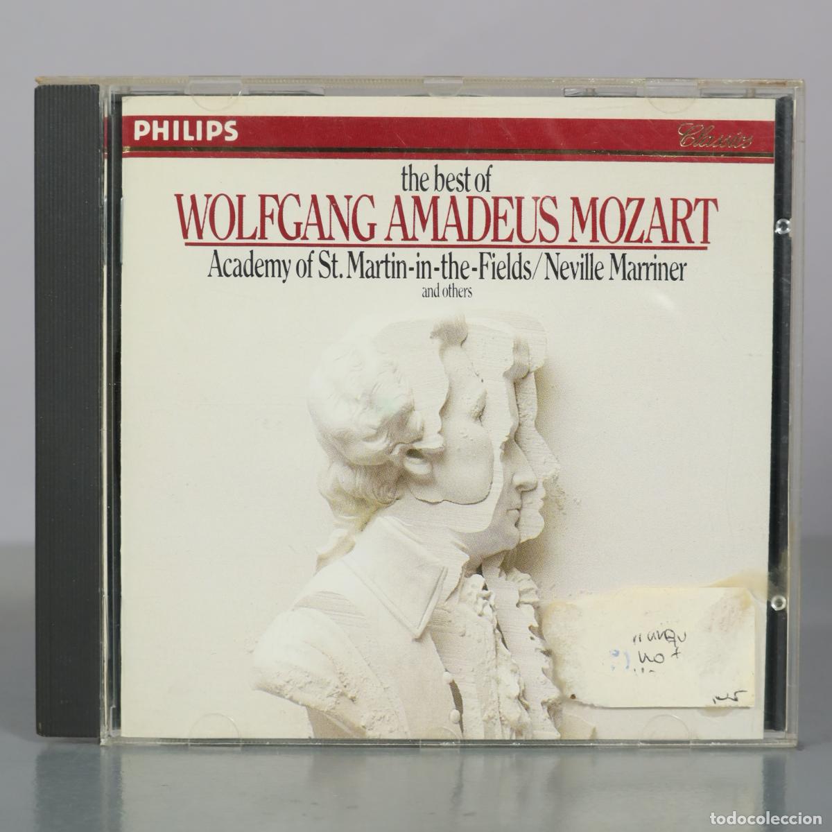 CDs de m&uacute;sica: CD. The Best of Wolfgang Amadeus Mozart - Academy of St. Martin-in-the-Fields, Neville Marriner -