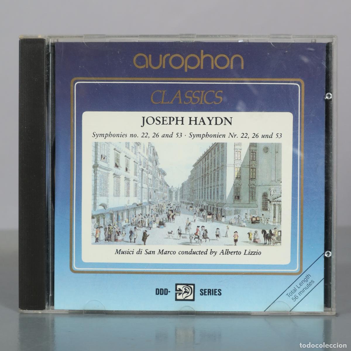 CDs de m&uacute;sica: CD. Symphonies no. 22, 26 and 53 - Joseph Haydn - Musici di San Marco - Alberto Lizzio - Aurophon