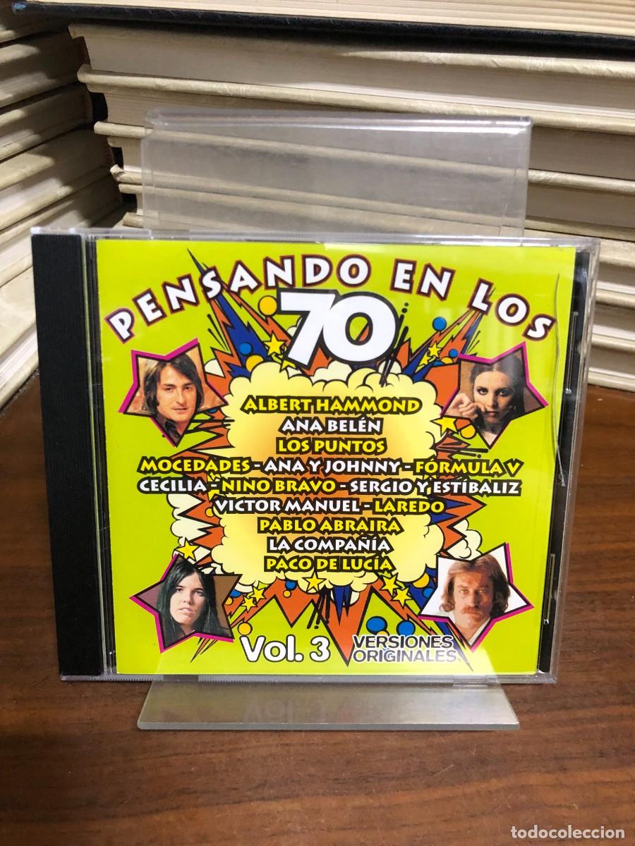 CD de M&uacute;sica: Pensando en los 70 (Vol. 3) Varios int&eacute;rpretes (Albert Hammond, Ana Bel&eacute;n, Mocedades, etc.)